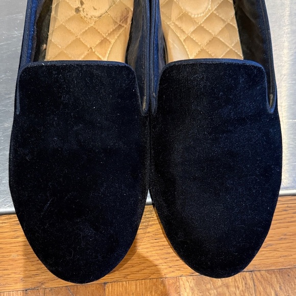 Birdies Starling Black Velvet Loafers Sz 12 - Picture 6 of 6